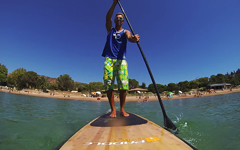 Stand up paddle Agay